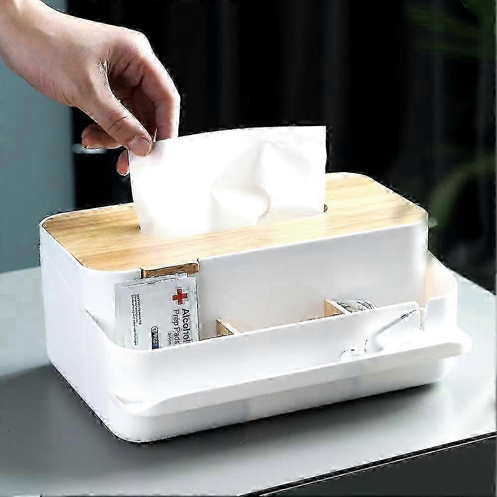 Tissue Box + Storage Organizer Bracket