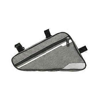 Triangle Fiets Fiets Frame Tas Grote Capaciteit Waterdicht Mountainbike Fiets Fietstas GrijsYMQX)
