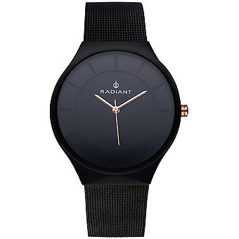 Strahlende Hans Quarz Analog Man Uhr mit RA531604 Edelstahl Armband
