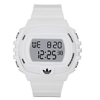 Adidas orig nyc Watch for Unisex Digital Quartz with ADH6078 Rubber Bracelet