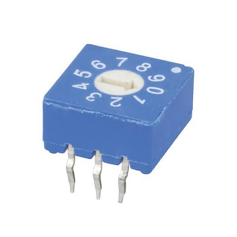 10 POSITION Binary Coded Dil Rotary Switches Moulded Fully Sealed Durable