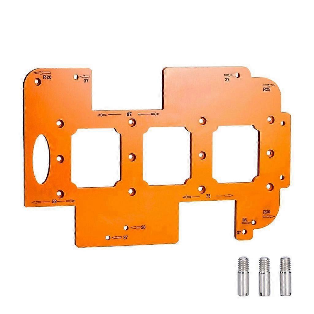 Rigid Phenolic Hole Positioning Template
