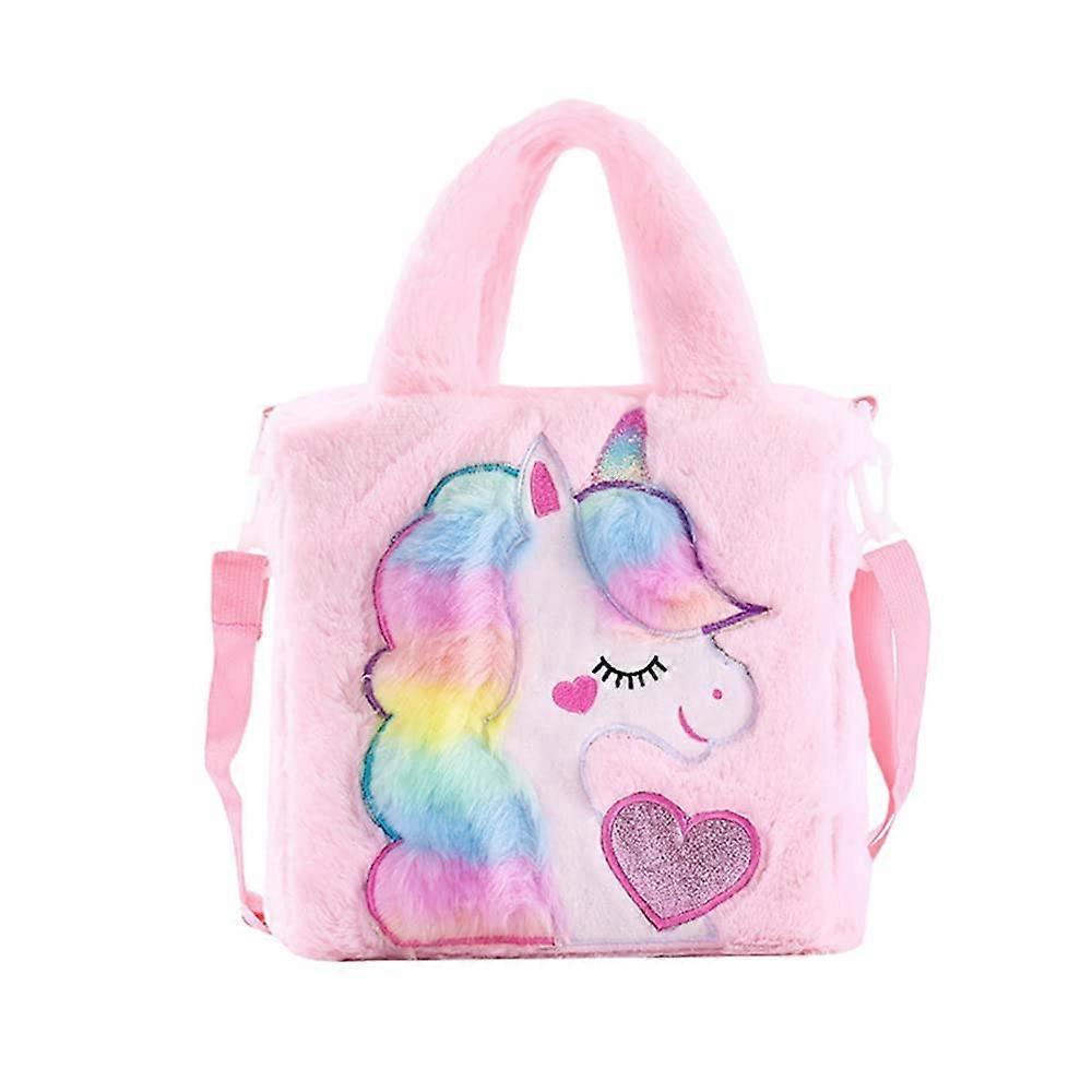Cute 3D Plush Unicorn Mini Backpack