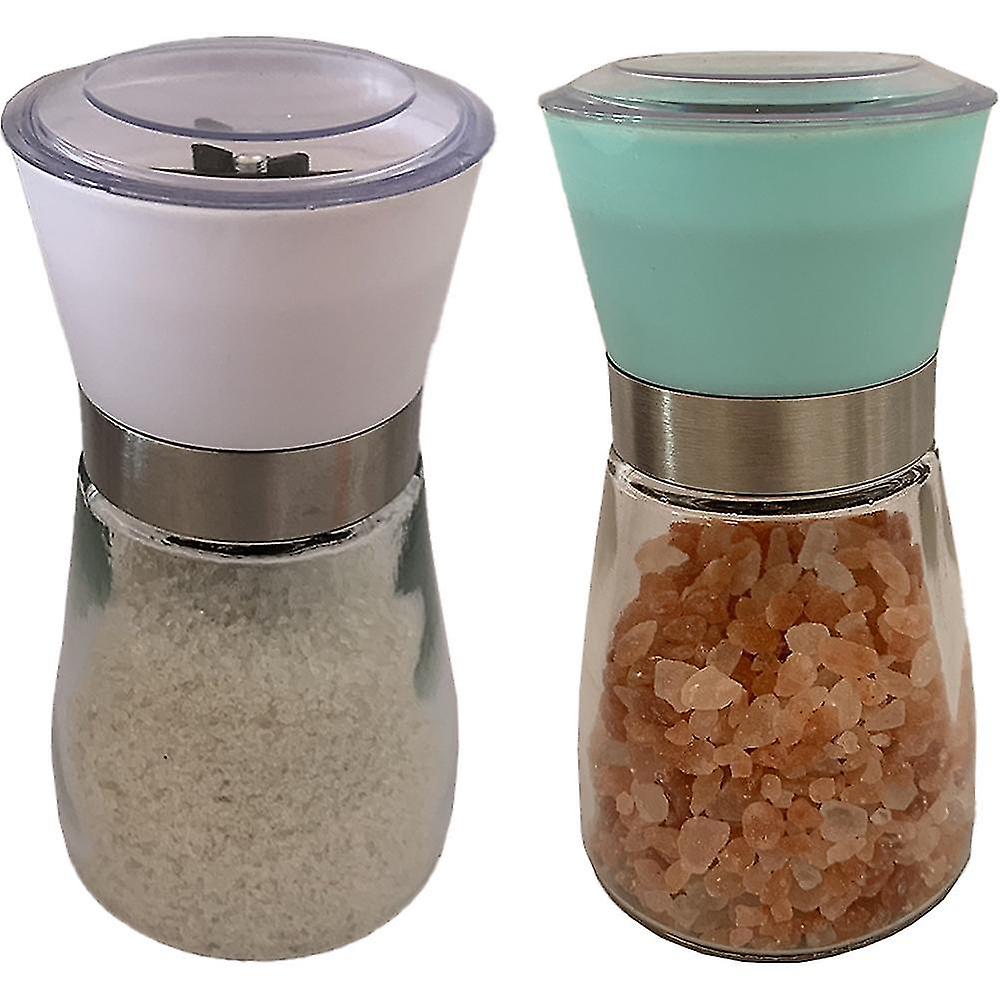 Salt And Pepper Grinder Set - Adjustable Spice Ceramic