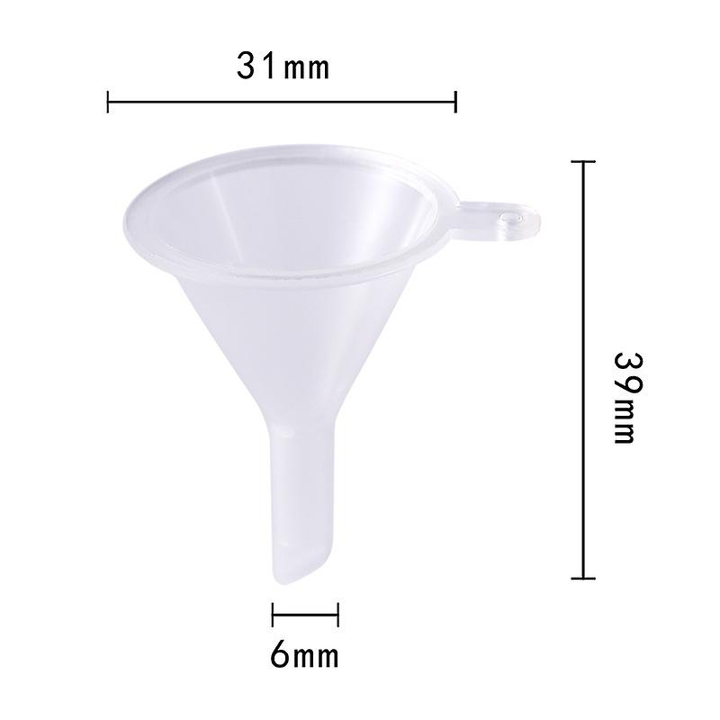 10pcs Lightweight Mini Small Multipurpose Portable Separatory Funnels
