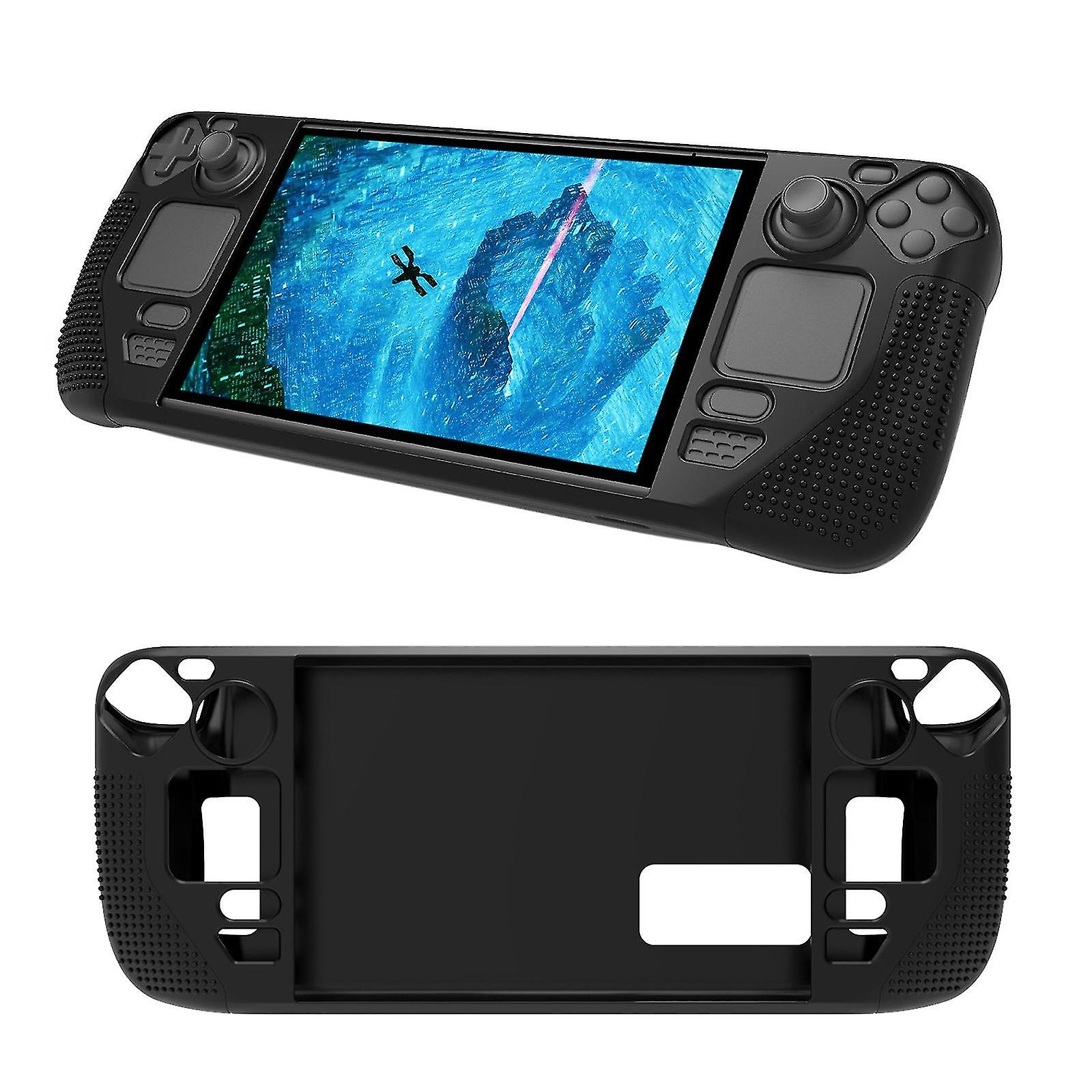Silicone Game Console Case Anti Slip Protective Cover For Steam Deck