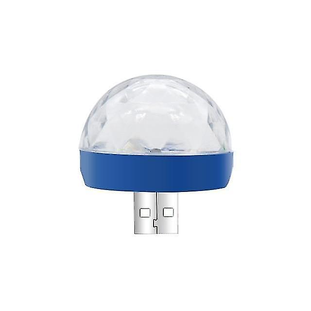 Blue Apple port Rgb Mini Usb Led Party Lights
