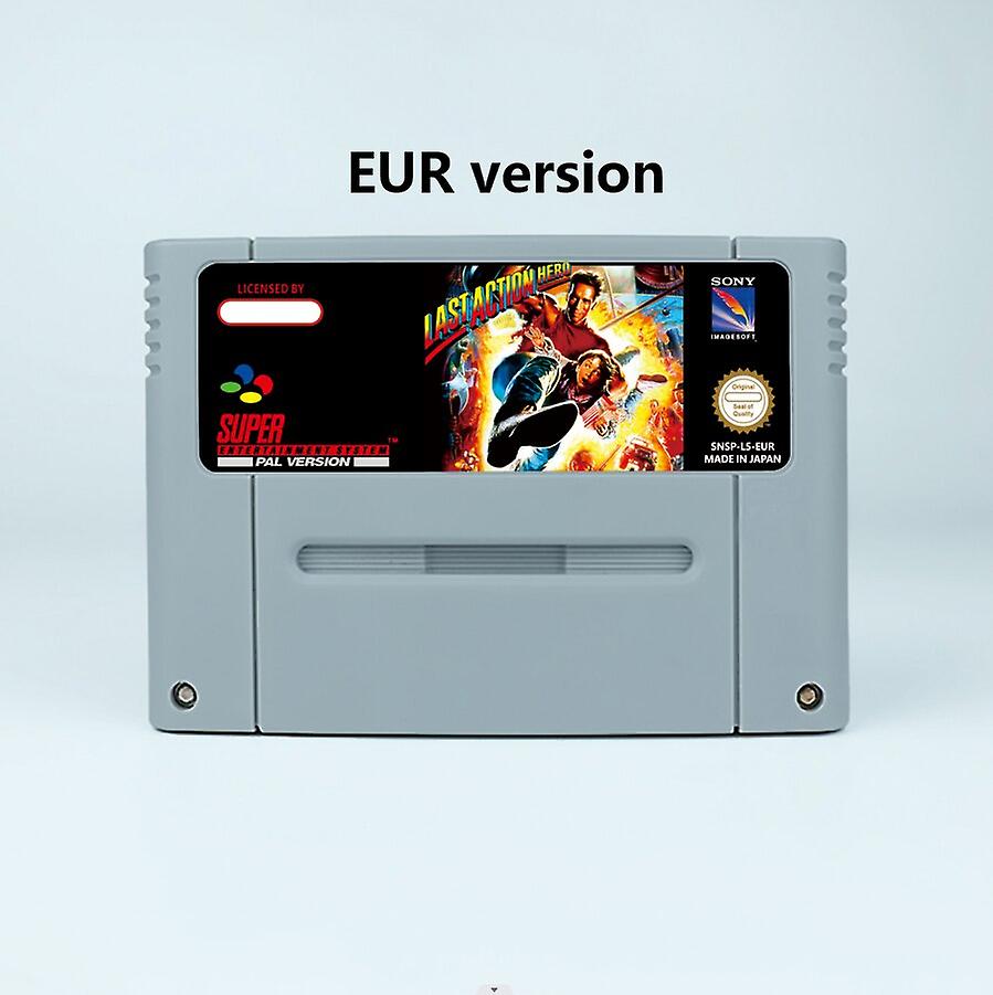 Action Game For Last Action Hero - Usa Or Eur Version Cartridge Available For Snes Video Game Consoles
