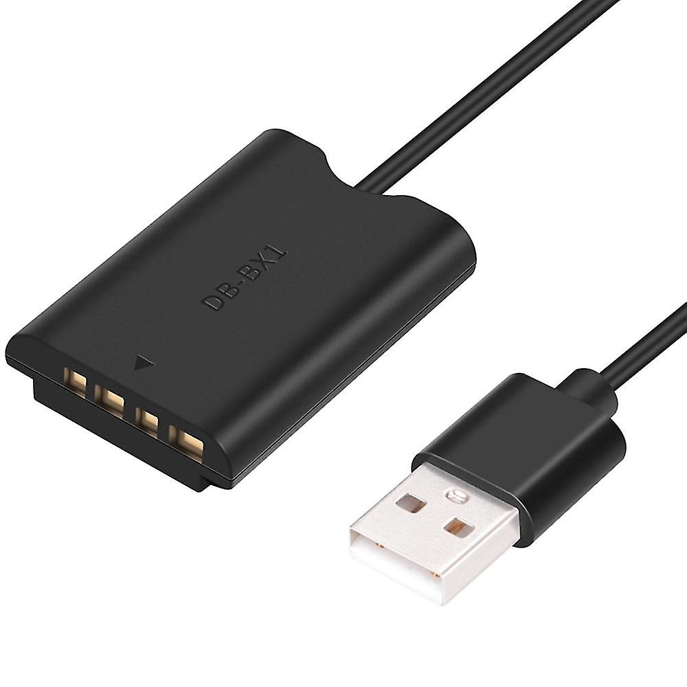 Np-bx1 Dummy Battery With Usb-a Power Adapter Dc Coupler For Zv-1 Rx100 M7 M6 Rx1r Hx50 Hx90 Hx300