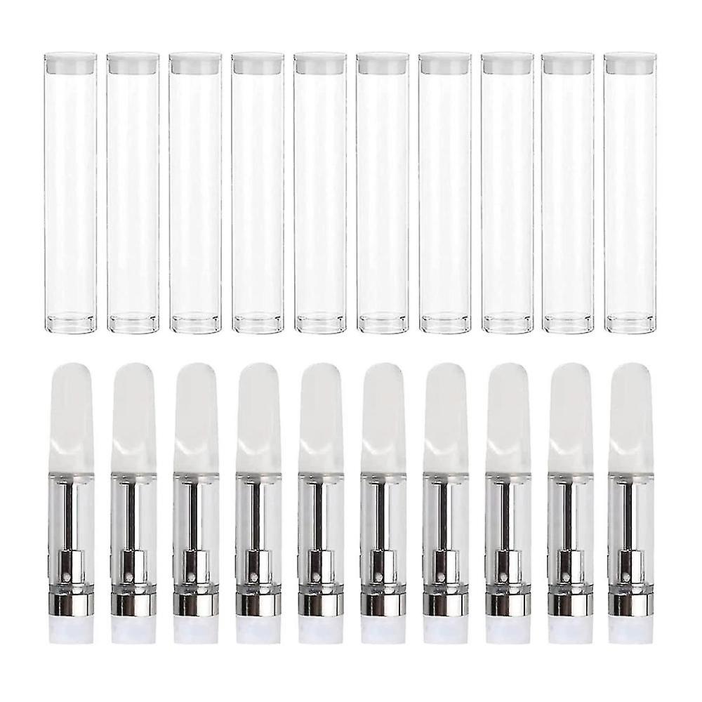 1ml Glass Test Tubes Clear Flat Test Tubes(10pcs)