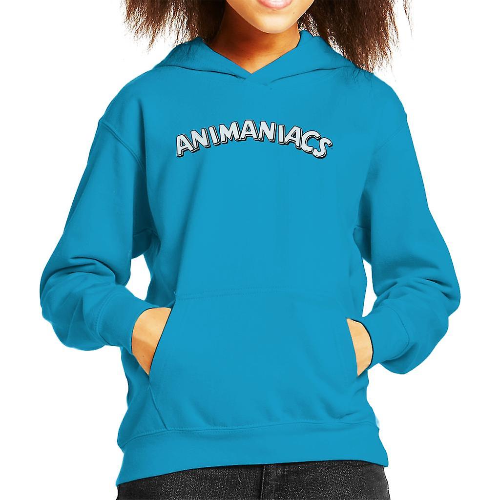 Animaniacs Classic Text Logo Kid's Hooded Sweatshirt