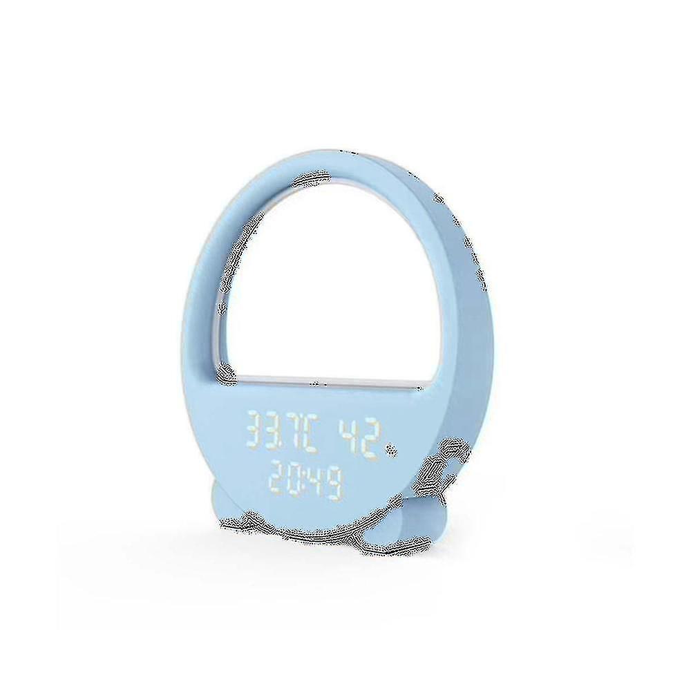Intelligent Temperature And Humidity Time Display Sound-controlled Wake Up Night Light Phantom Ambi