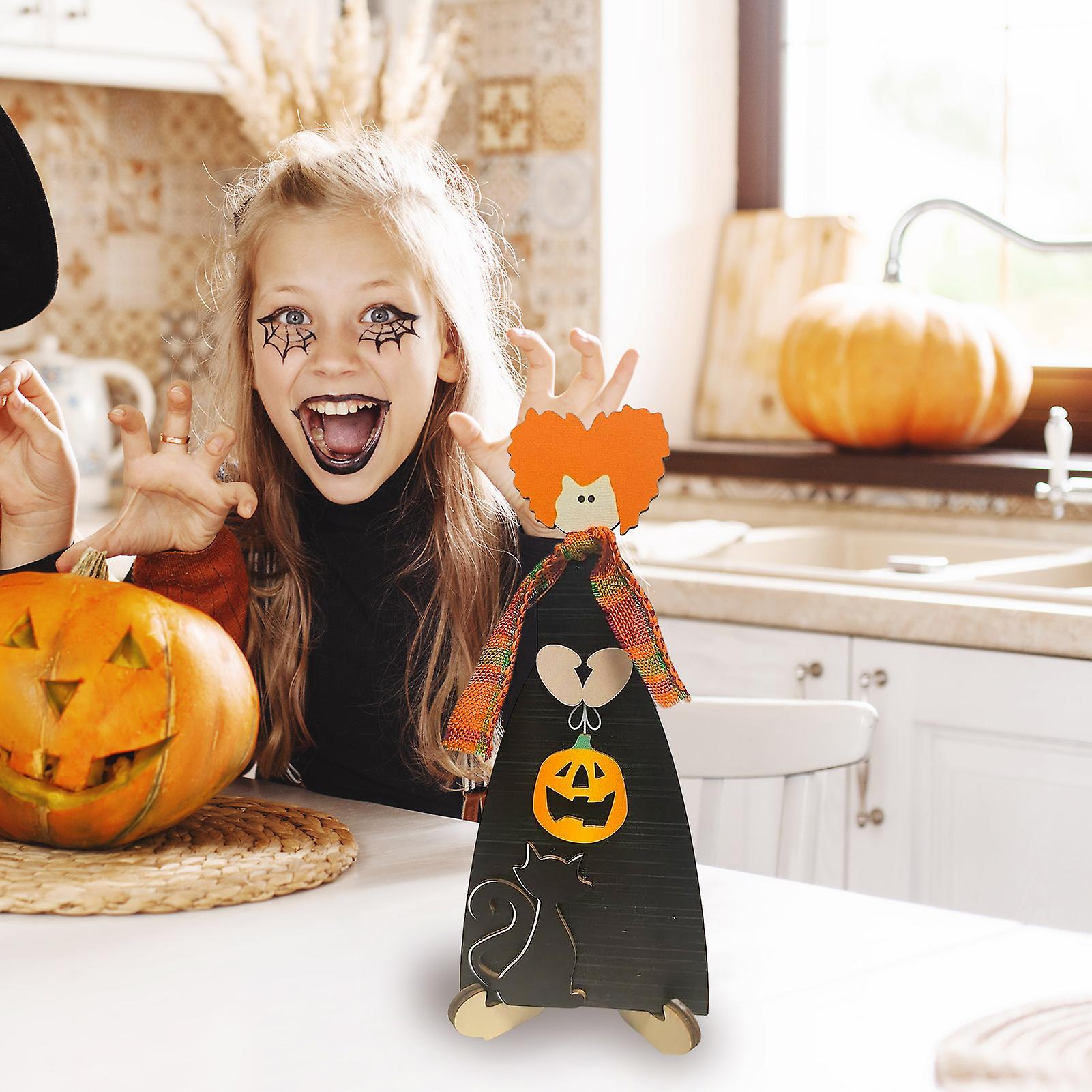 Halloween Doll Figurine Decoration Creative Craft Tabletop Statue