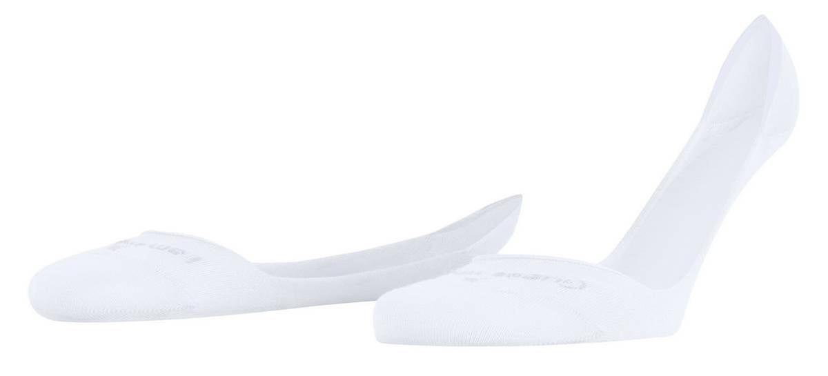 Burlington Aberdeen No Show Socks - White