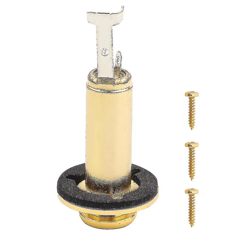 Metal End Pin, Output Jack Socket, Guitar Accessory