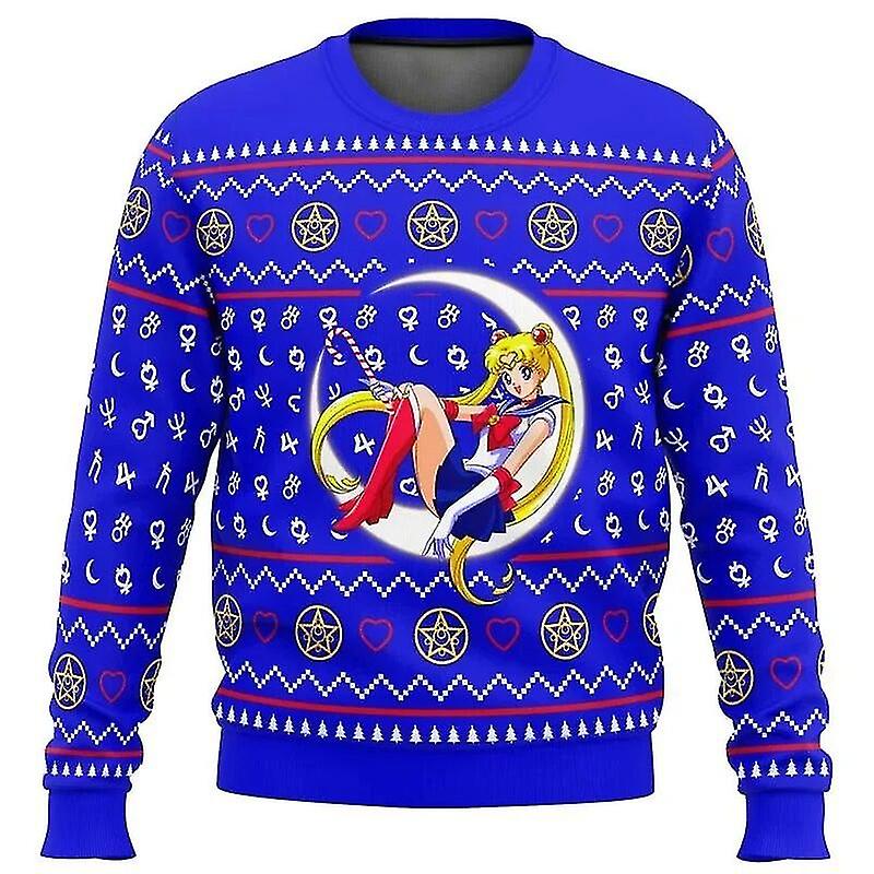 Noel Denizci Muhafızları Denizci Ay Çirkin Noel Kazak Hediye Noel Baba Kazak Erkekler 3d Ter