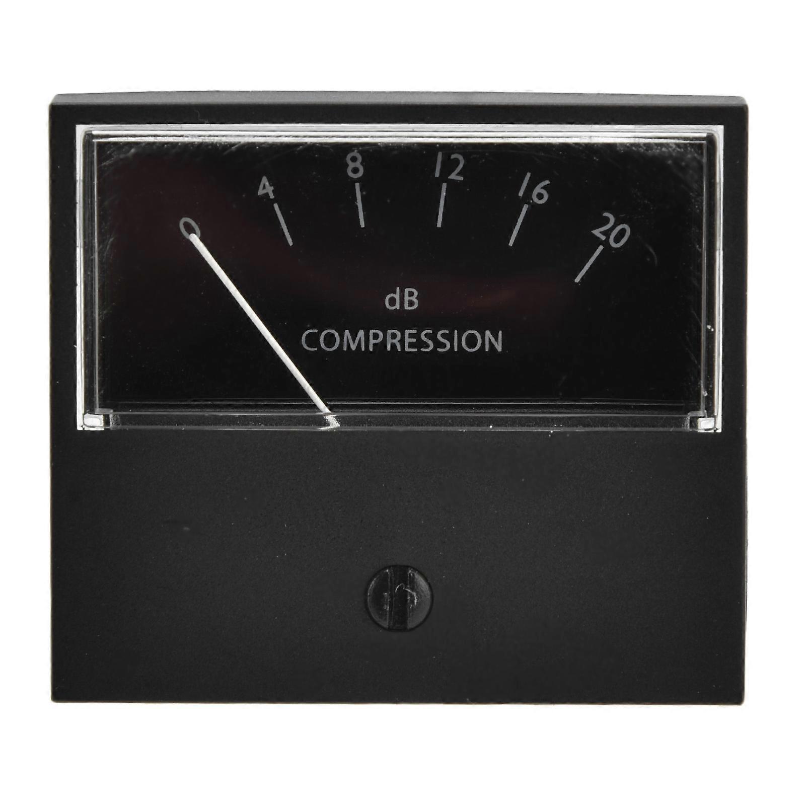 VU Meter High Accuracy Small Lightweight Clear Display Antistatic LED Volume Meter for DIY Recording Studio Home