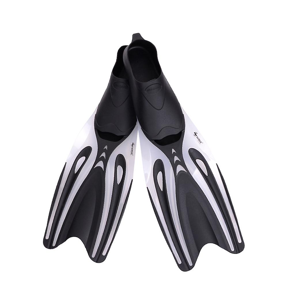 Adult Swim And Dive Fins-rubber Free-diving Flippers For Snorkeling And Diving