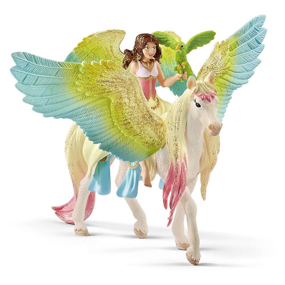 Schleich bayala 仙女古兰经与闪光飞马玩具人偶
