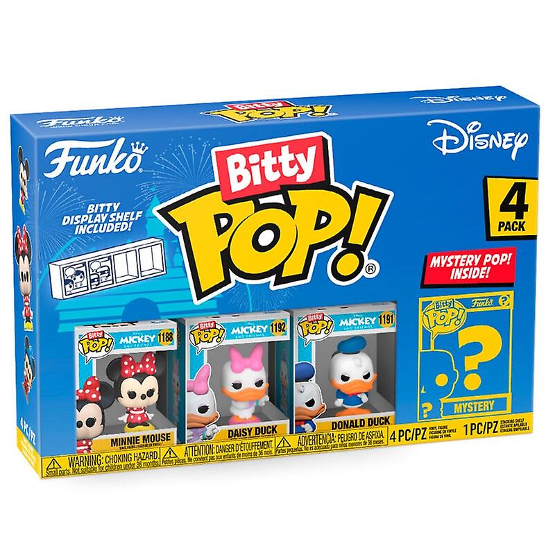 Blister 4 Figures Bitty POP Disney Minnie