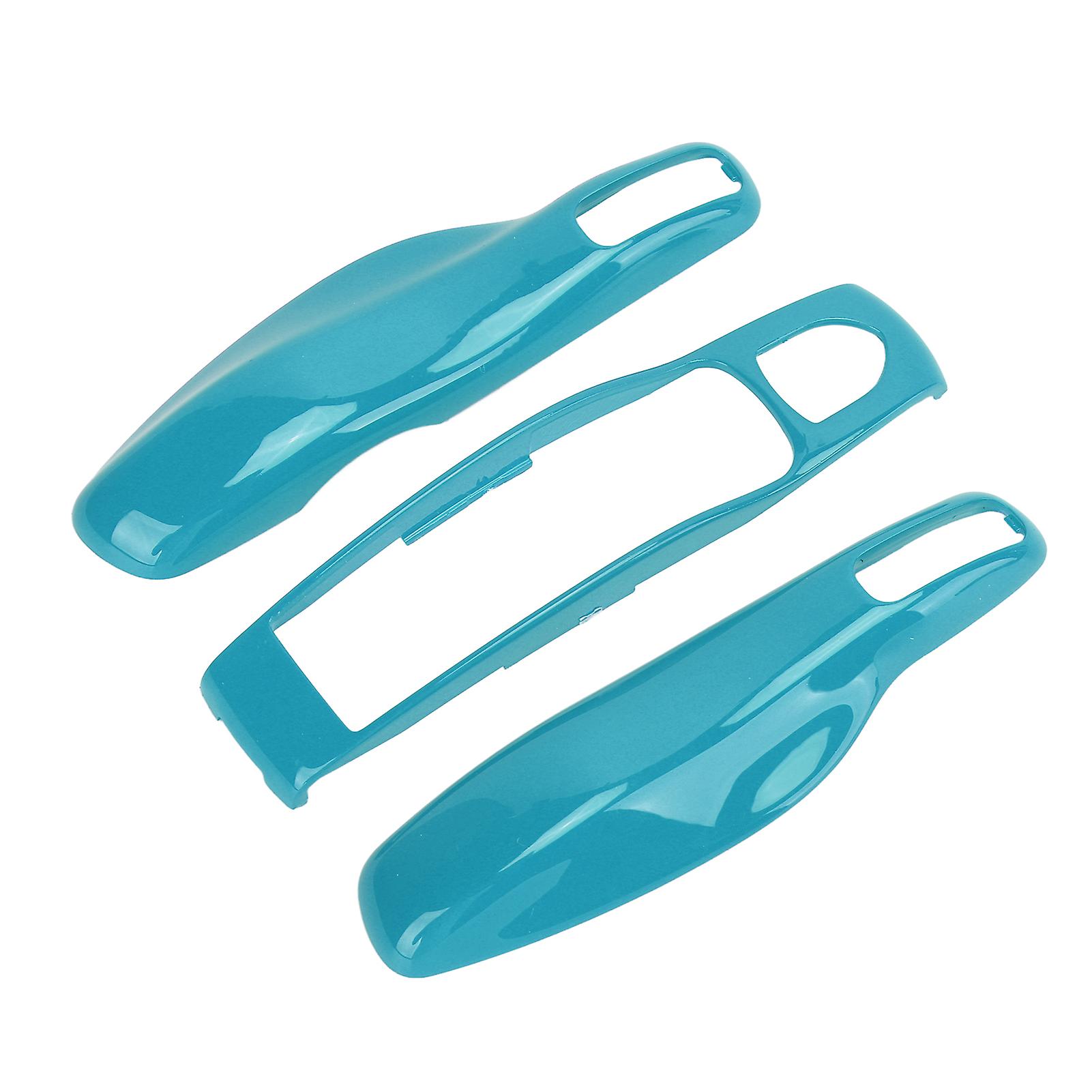 Key Fob Cover Shell Protector Car Modification Replacement for Panamera Cayenne MACAN Boxster Cayman 911 718Blue