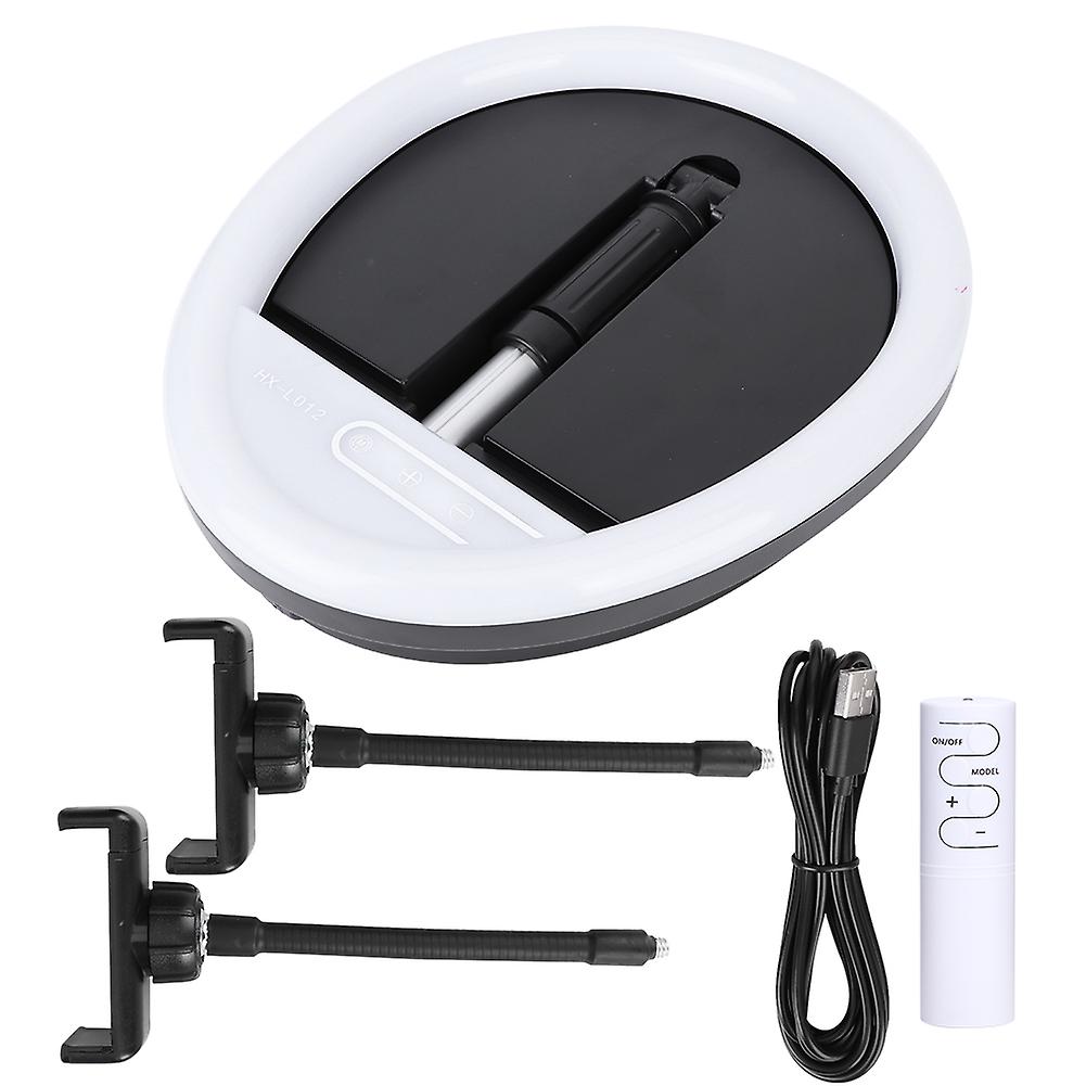12'' LED Dimmable Ring Light Folding Fill Light for Selfie Vlog Live Video Studio