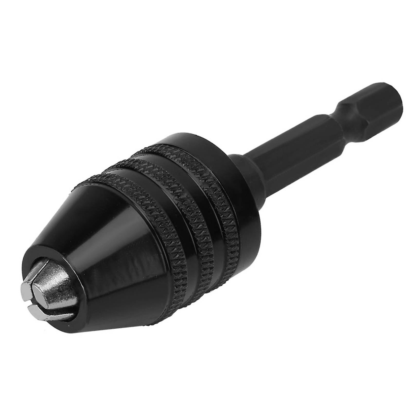 0.3-6.5mm Keyless Drill Chuck with 1/4" Hex Shank Quick Adapter