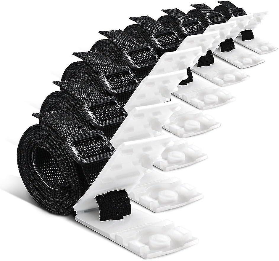 Pool Cover Roller Attachment Strap 8-pieces Kit
