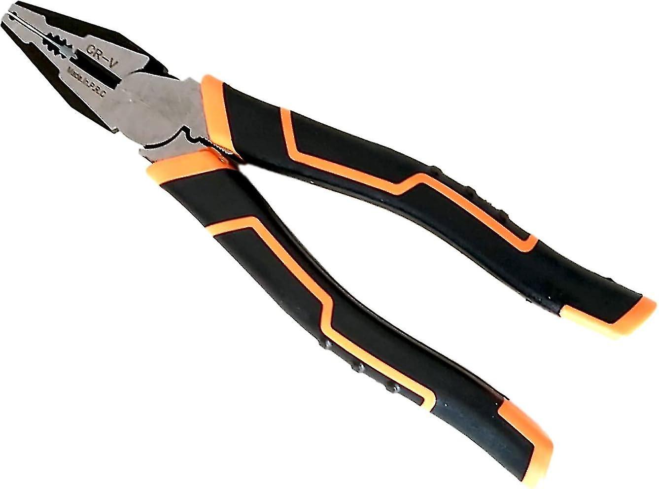 Alicate Wire Stripper-8 polegadas cortadores de cabo/stripping/crimping Eletricista/ferramenta de corte de pregos/multi-função Wire Stripper e cortador