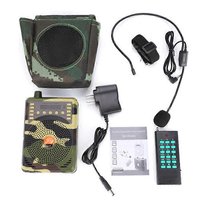 48w Hunting Bait Calling Electronic Camouflage Electronic Hunting Bait Speaker Mp3 Remote Control Kit Multi-function Loudspeaker