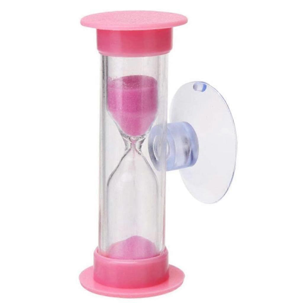2minute Hourglasses Timer With Suction Cup Shower Tooth Brushing Timer
