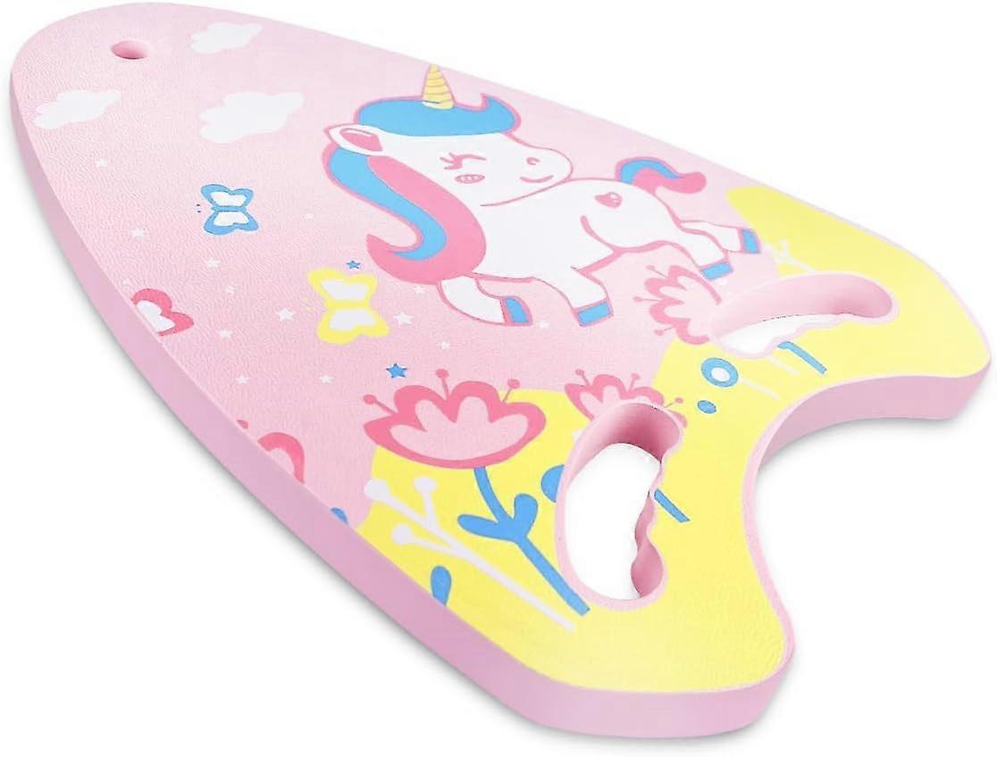 The innovative handle placement of the children's swimming kickboard enhances safety and is suitable for all swimming beginners
