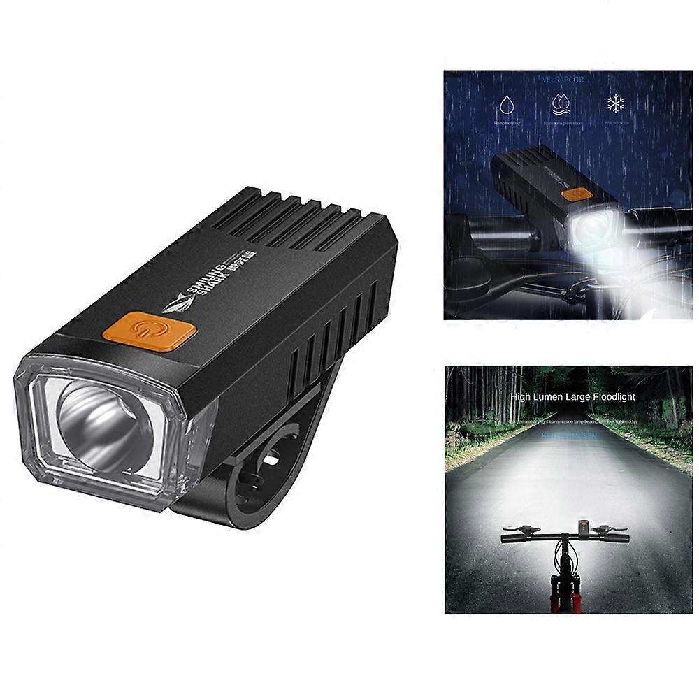 Portable Easy To Install High Brightness Bicycle Light Outdoor Riding Four-speed Adjustment Large Flood Night Riding Light