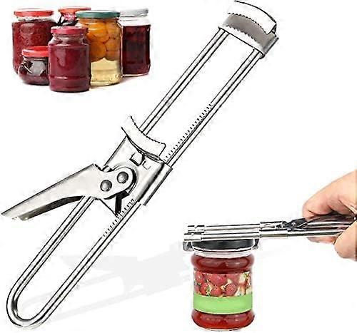 Bottle Opener, Multi-Function Non-Slip Can Opener, Lid Unscrew Tool, Gadget/Aid To Remove Stubborn Lids, For Weak Hands, Elderly, Weaknesses