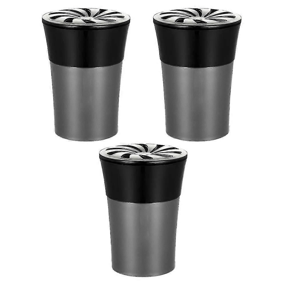 3pcs Silver Car Aromatherapy Essential Oil Diffuser Vent Clip Diffuser
