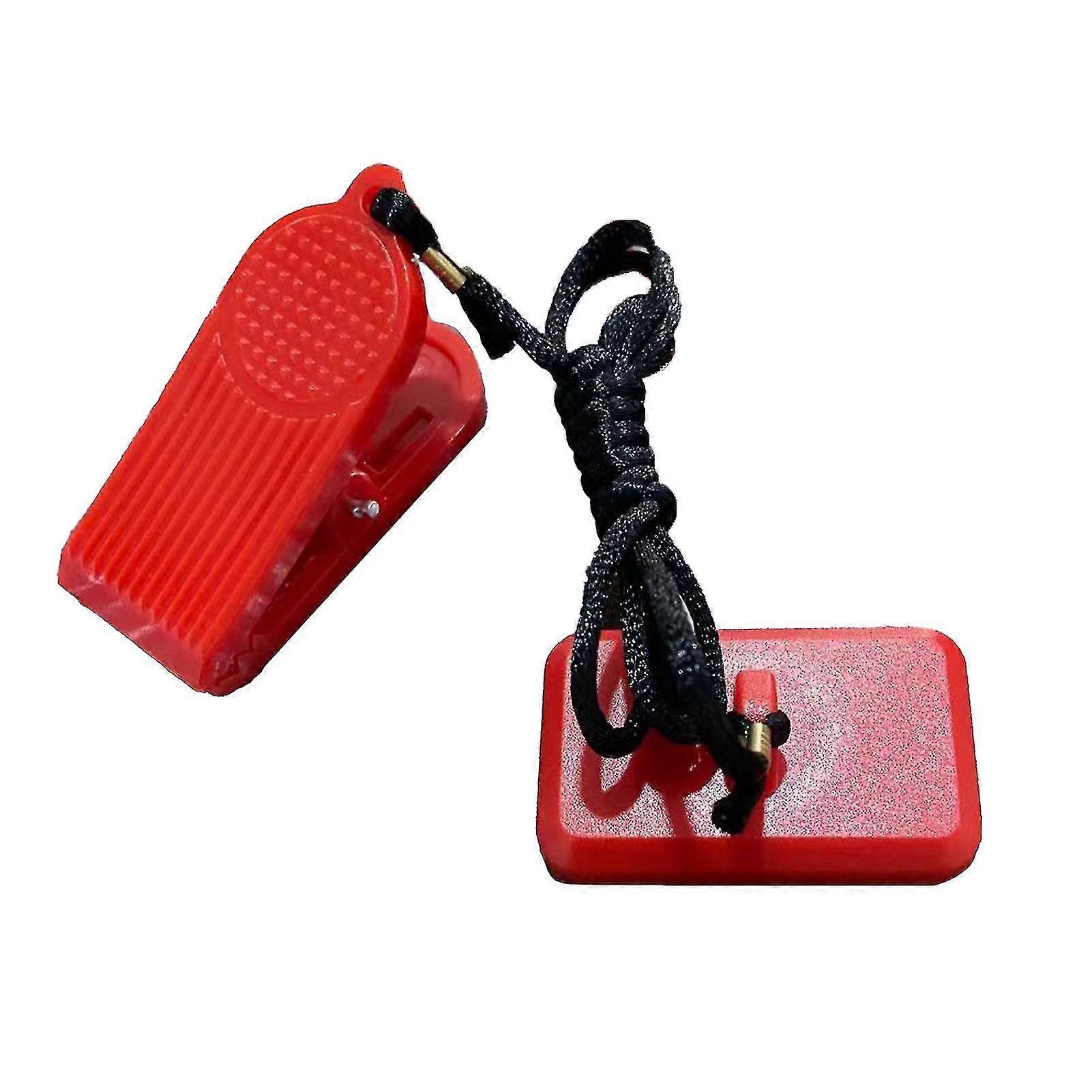 Universal Treadmill Safety Key - Farfi Treadmill Security Lock - Rectangle Emergency Stop Accessories For Fitness Machines