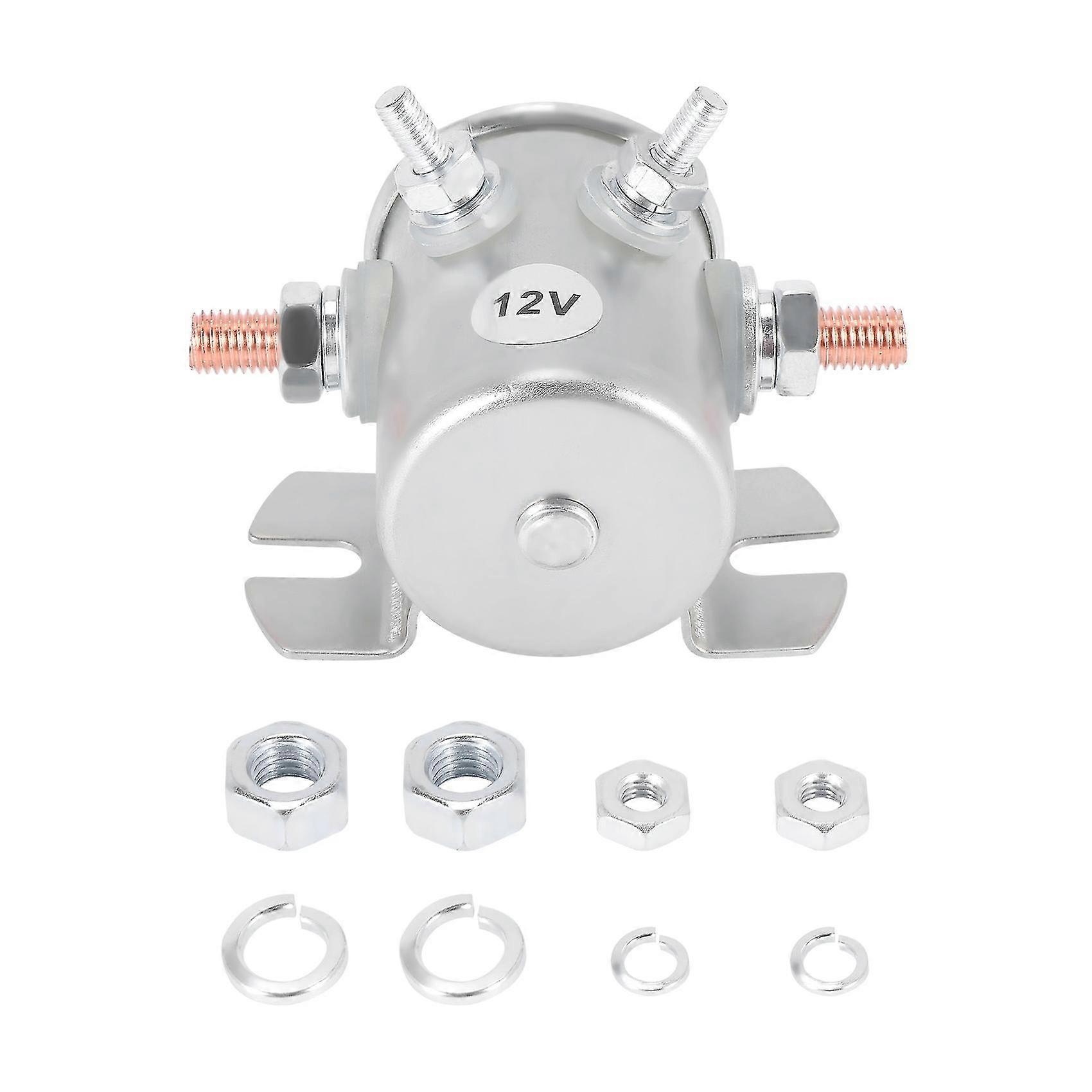 Max 300a Continuous Duty Solenoid Relay 12v Dc Solenoid For Golf Carts, ,marine In Rush