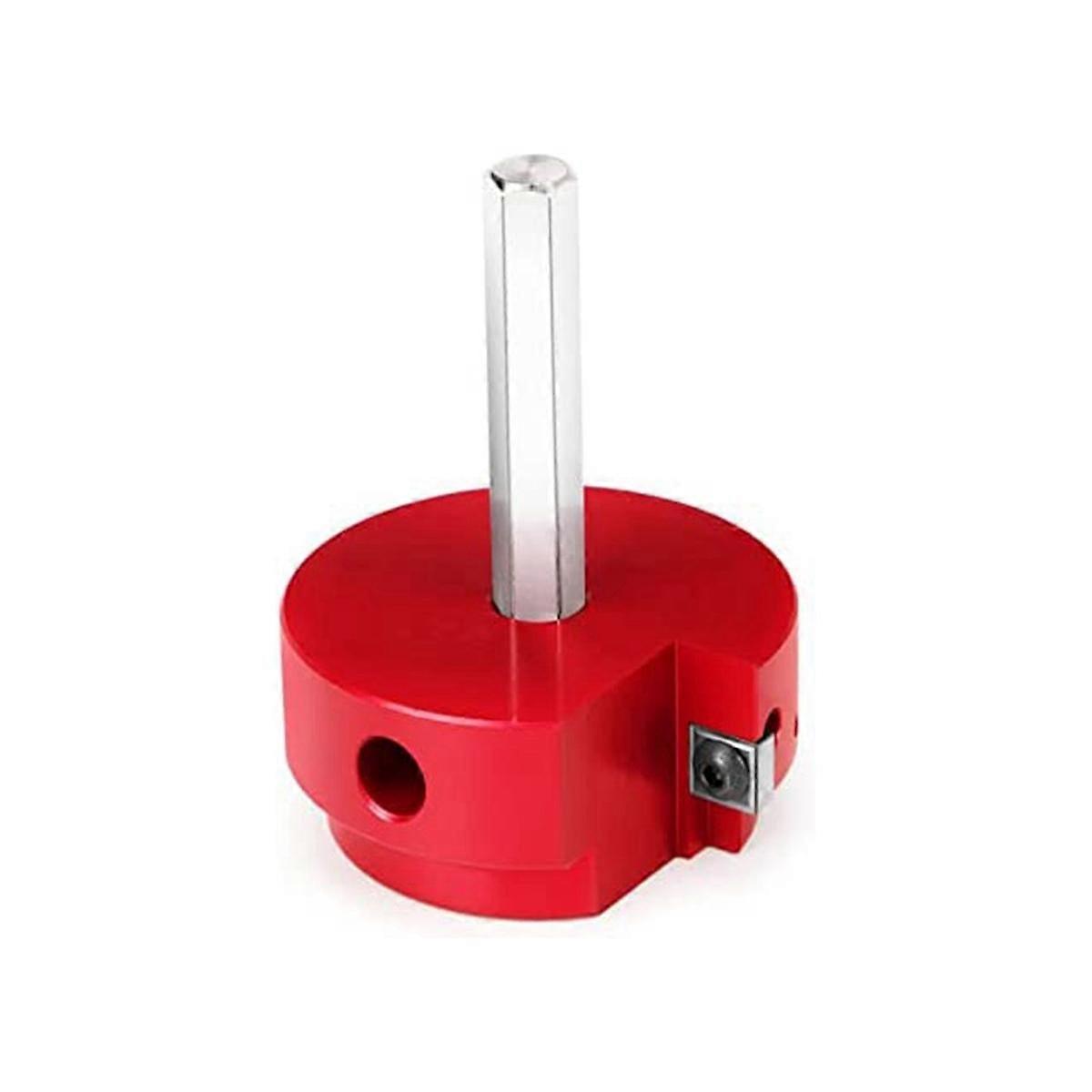 Clean Reamer with 3/8Inch Hex Shaft, PVC Fitting Saver with 2Inch Head Aluminum, PVC Socket Saver L