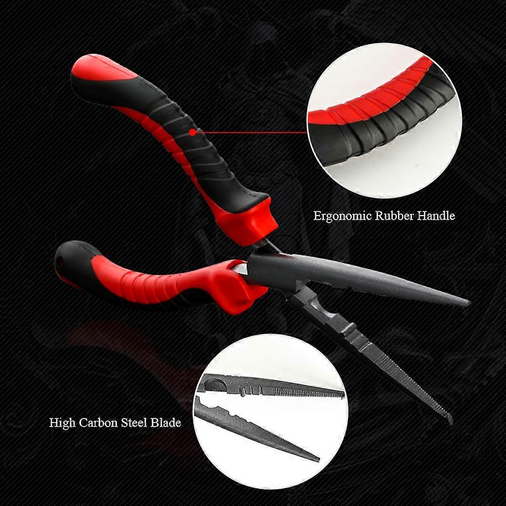 Portable Fishing Pliers Fish Lure Hook Remover Line Cutter Scissors Fishing Tackle Accessories