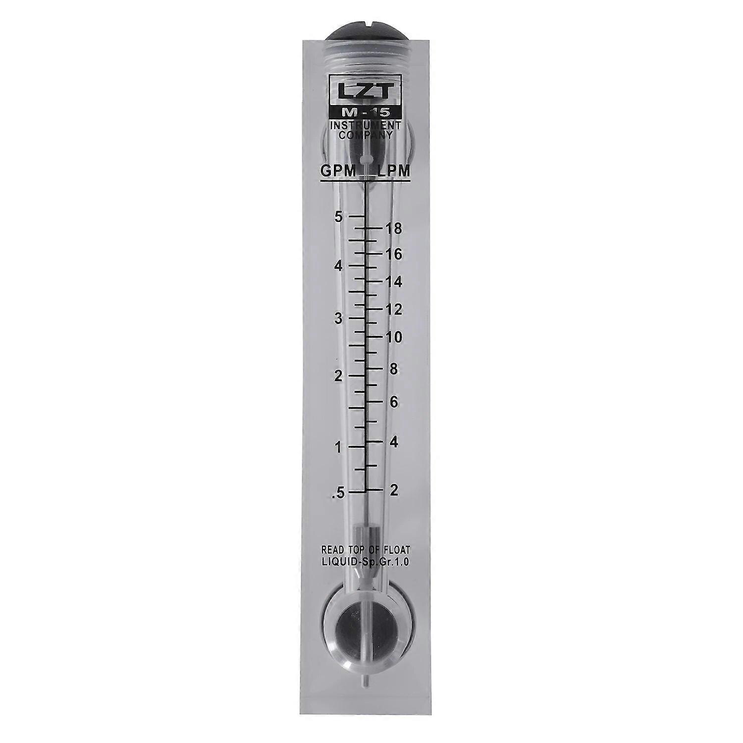 05-5 GPM 2-18 LPM Water Flow Panel Mount Type Flowmeter