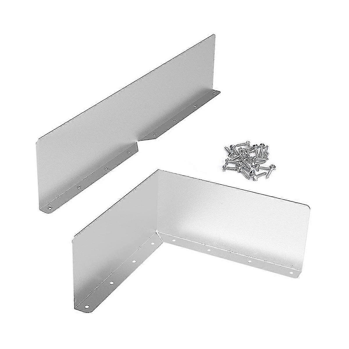 2pcs Gutter Valley Splash Guards,rain Gutter Valley Roofing Gutter Guard,diverter Rain Diverter For