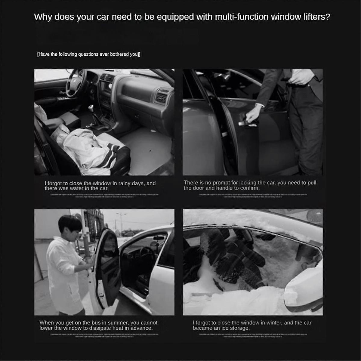 For Dolphin 2023-2024 Car Automatic Window Regulator OBD Plug Closer Module Window Lift