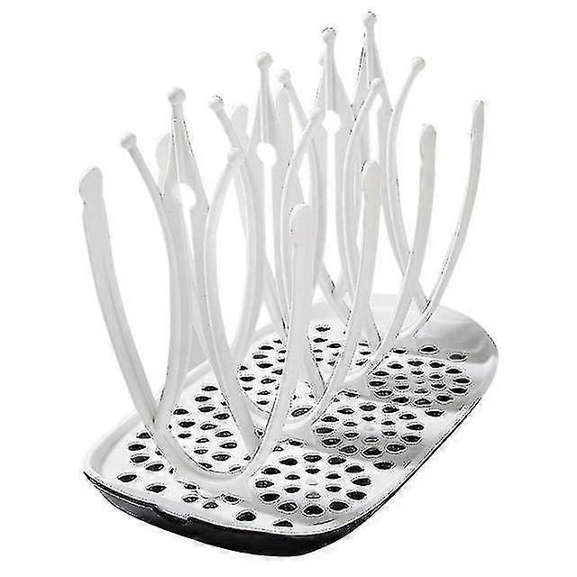 Bottle warmers sterilizers baby bottle drying rack multi functional bottle washing and drying rack with drainer dish black
