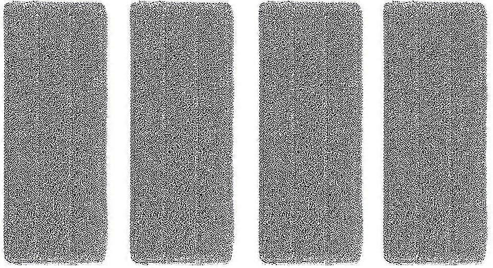 Crday Mop Bucket System, 4 X Cloths, Replacement Wipe Set Of 4 Gray Easy Mop, Mop Set