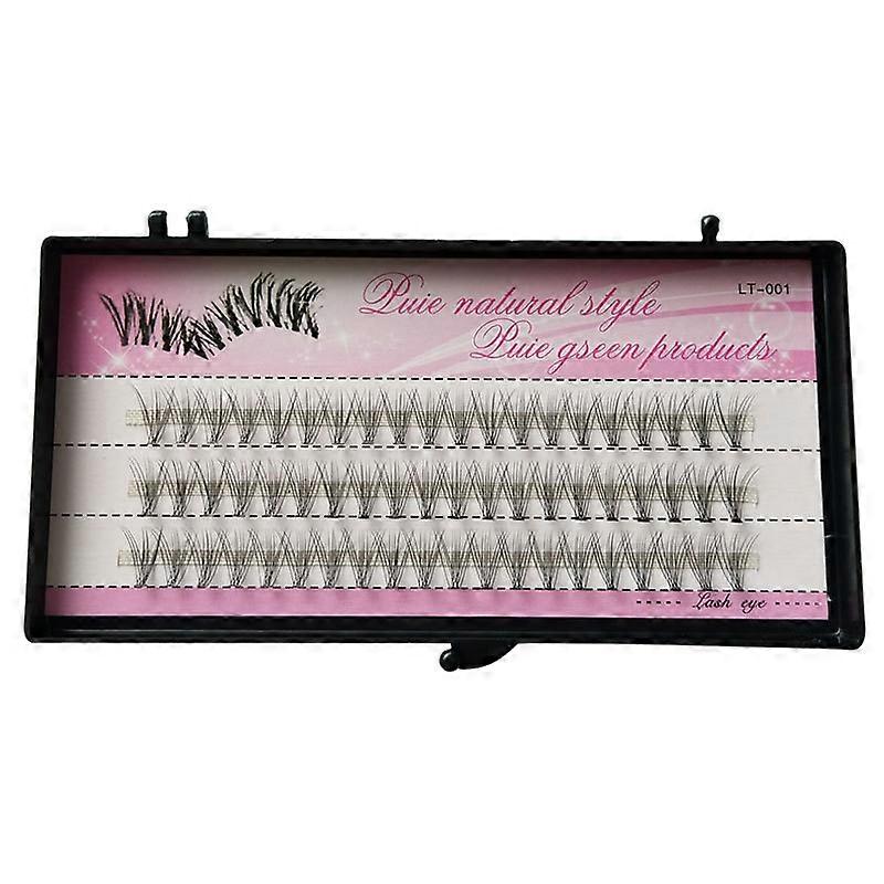 Individual Flare Cluster Eyelashes Knotted Eyelash Extensions False Lashes
