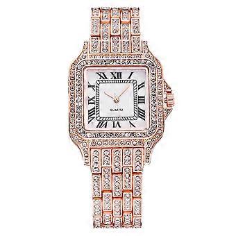 Quaftz/v1172 Man Fashion Watch Clock Stainless Steel Casual Dress Wrist Crystal
