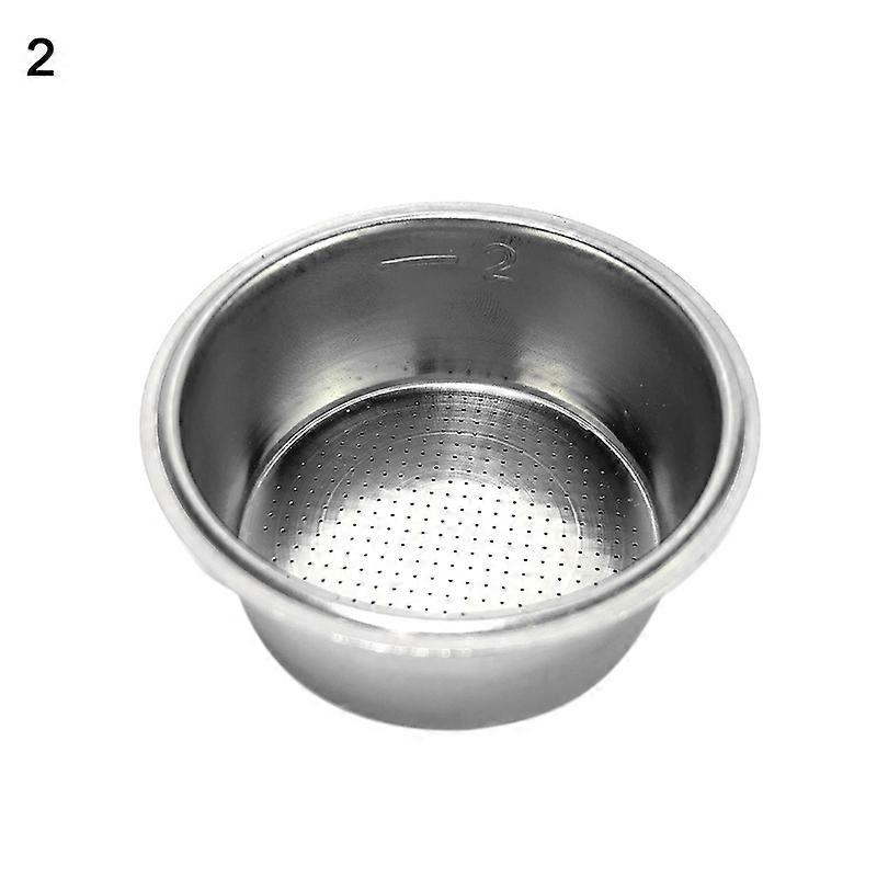 51mm Stainless Steel Coffee Machine Filter Cup Bowl for Delonghi EC5 EC7 EC9