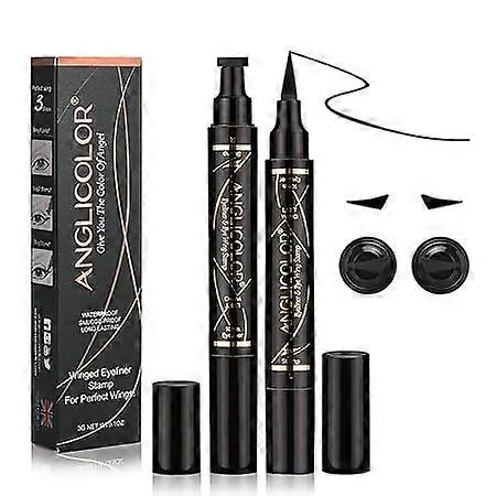 Eyeliner Durable, Eyeliner Stamp Quick Drying, Eyeliner Waterproof, for Beginners, SmudgeProof, Simple Cat Eye Makeup Tool
