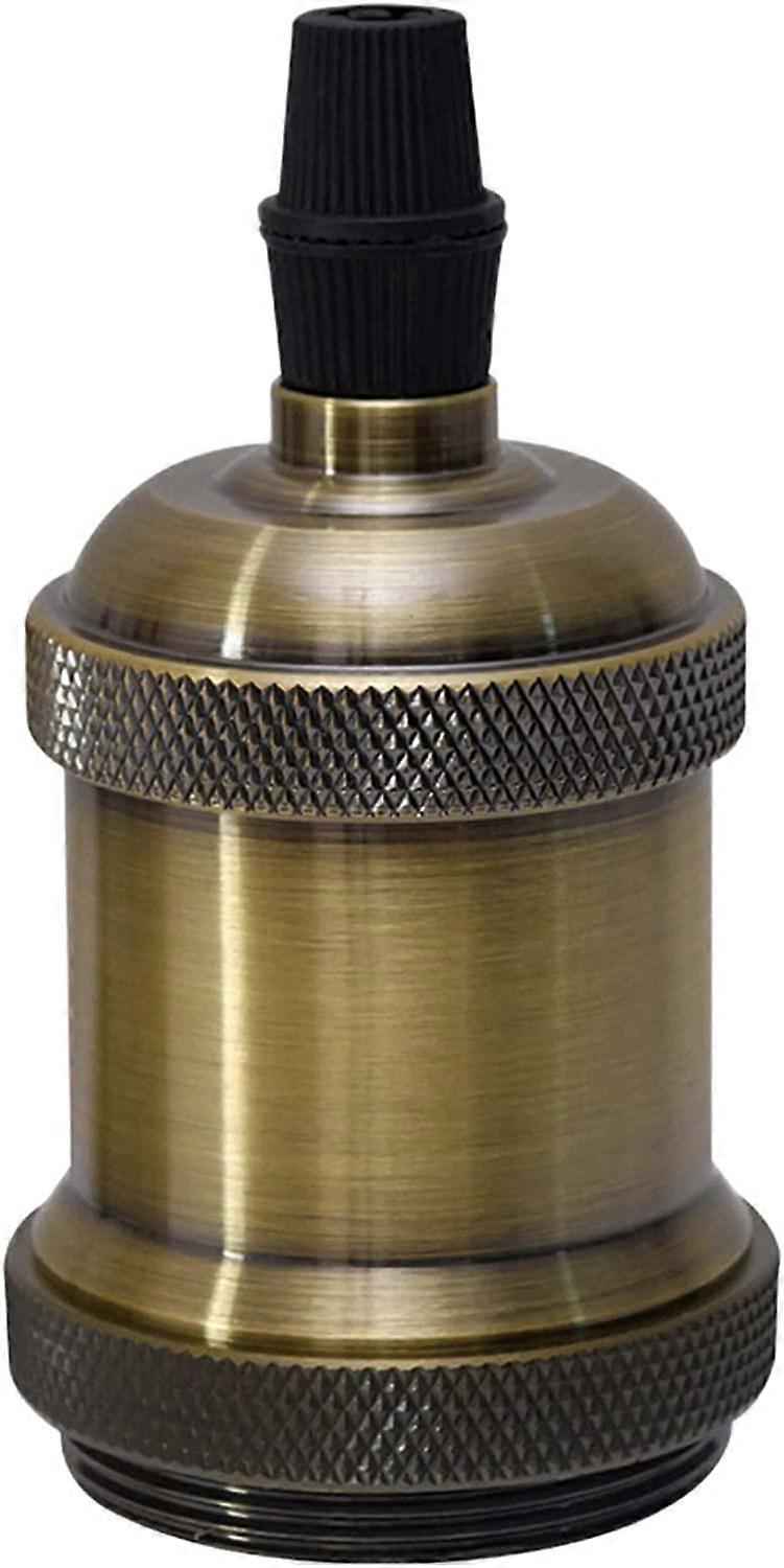 e27 Vintage Edison Bulb Socket Retro Hanglamp Lamp Houder Solid Ceramic Adapter Lamp Fitting Brons 1STK