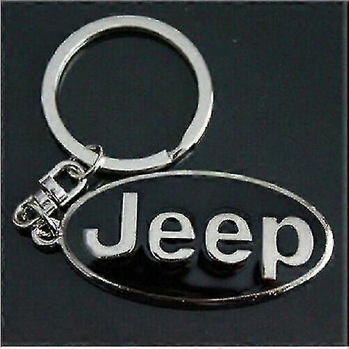 Jeep Keyring Key Ring Keyring Chain Silver